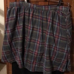 Lands End girls size 16plus Skort